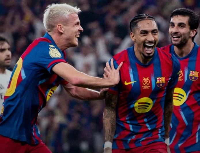 El Clasico’da Süper Kupa Barcelona’nın: Real Madrid’i 3-2 Mağlup Etti