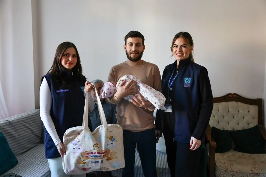 Bodrum Belediyesi’nden 2026’nın İlk Saatlerinde Anlamlı Ziyaret: Eylül Bebeğe Hoş Geldin