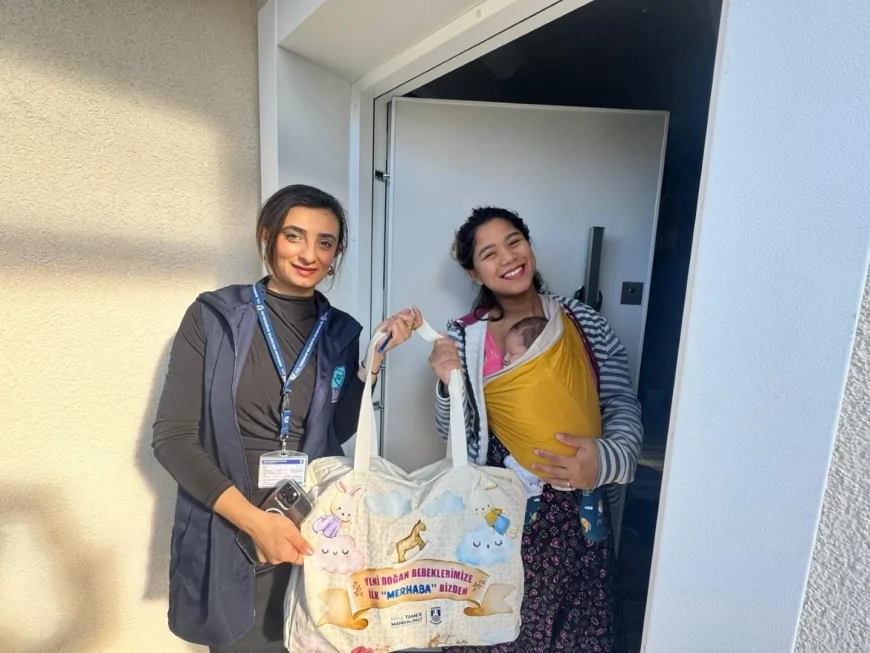 Bodrum Belediyesi’nden 2026’nın İlk Saatlerinde Anlamlı Ziyaret: Eylül Bebeğe Hoş Geldin