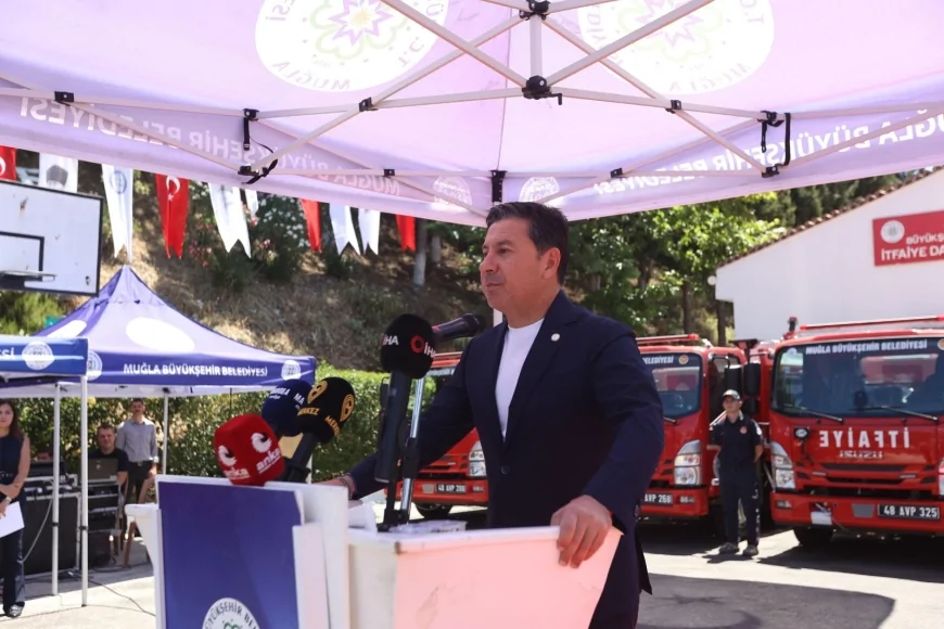 Muğla Büyükşehir Belediyesi İtfaiyesi 2025’te 4 Bin 811 Olaya Müdahale Etti