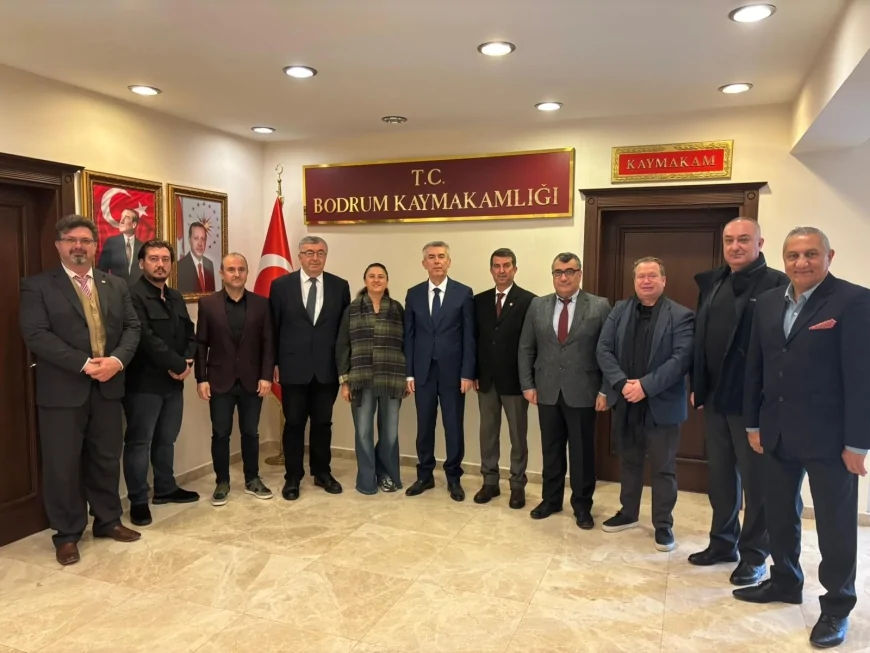 BOYD Yeni Yönetim Kurulu’ndan Kaymakam Ali Sırmalı’ya Ziyaret