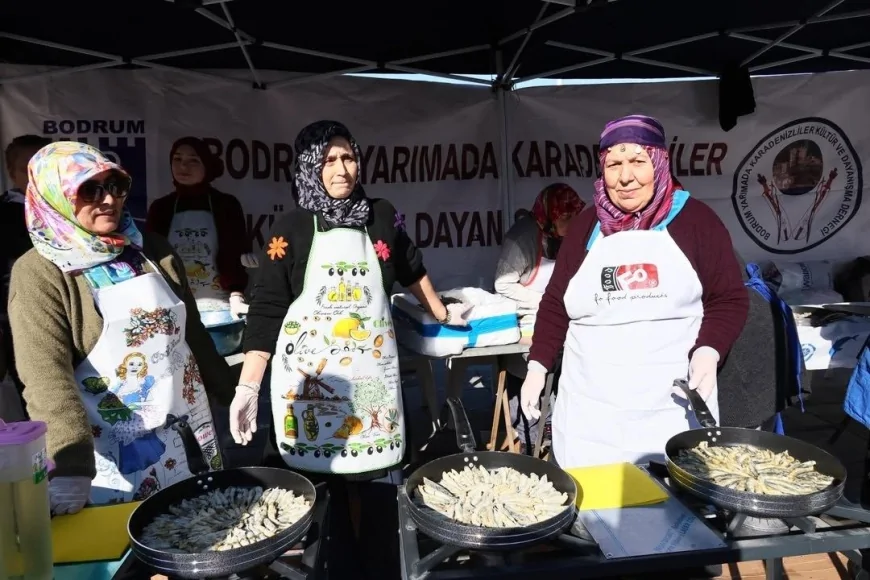 Bodrum’da 10. Hamsi Festivali Binlerce Kişiyi Karadeniz Coşkusunda Buluşturdu