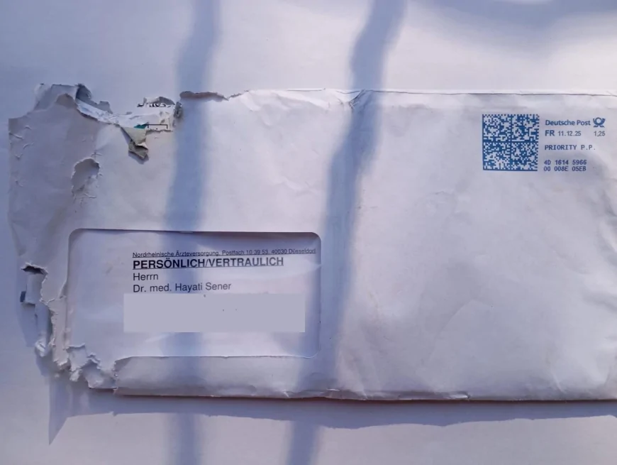 Almanya’dan Gelen Evrakların Kemirilmiş Halde Ulaştığı İddiası Gündemde