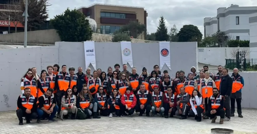 Bodrum’da Destek Afad Gönüllüleri Sahaya İndi: Ortakent’te Kritik Eğitimler Başladı