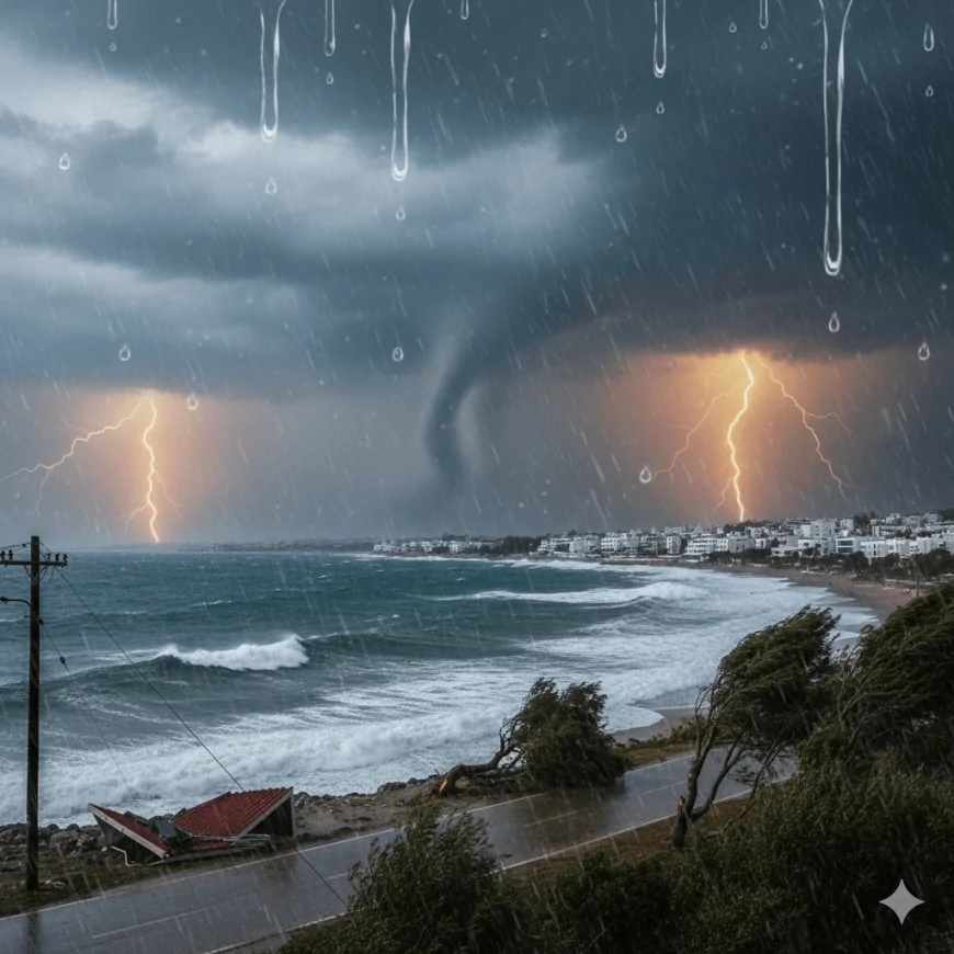 Bodrum İçin Kritik Meteorolojik Uyarı: Şiddetli Fırtına Ve Sağanak Yağış Geliyor