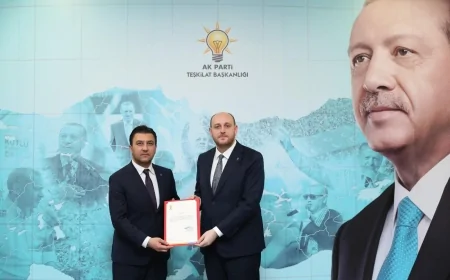 AK Parti Bodrum’da Bayrak Değişimi: Seha Ergene Görevi Devralıyor