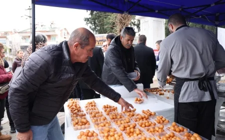 Marmaris’te 6 Şubat Şehitleri İçin Anlamlı Anma: Depremzede Derneklerinden Lokma Hayrı