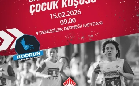 BodRun Ultra Maratonu 2026: Minik Adımlar Bodrum’da Heyecanla Buluşuyor
