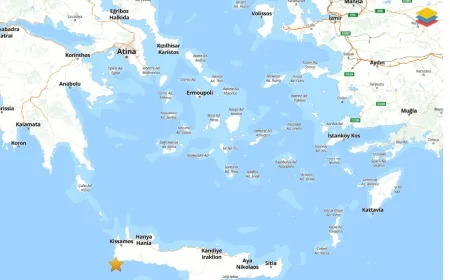 Bodrum Açıklarında 5 Büyüklüğünde Deprem Meydana Geldi