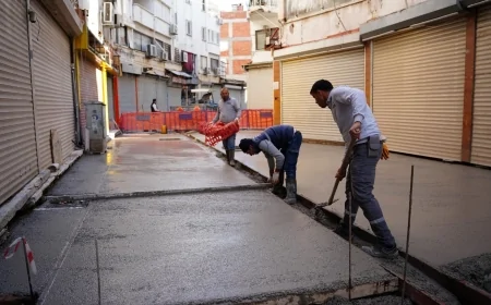 Marmaris Çarşısında Büyük Dönüşüm: Yedi Sokak Aynı Anda Yenileniyor