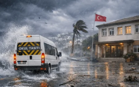 Bodrum'da Okullar Tatil Edildi: 12 Şubat 2026 Perşembe Günü Eğitime Ara Verildi