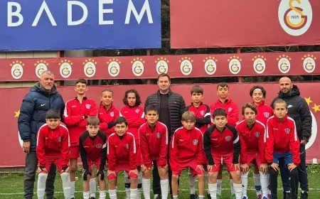 Ortakent Yahşi Spor U12 Takımı Florya'da Galatasaray İle Dostluk Maçı Yaptı