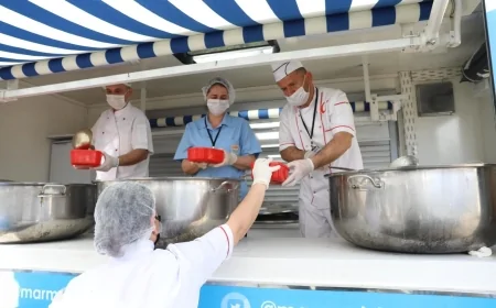 Marmaris Belediyesi’nden Ramazan’da Sıcak İftar Sofrası: Her Gün Üç Çeşit Yemek