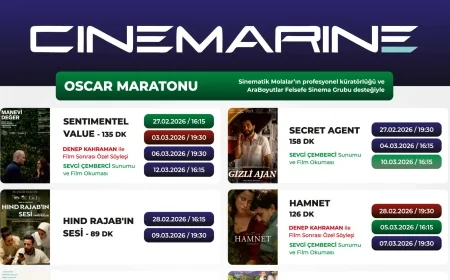 Cinemarine Sinemaları Oscar Maratonu Bodrum'da Başlıyor: 10 Dev Film Ve Görkemli Final