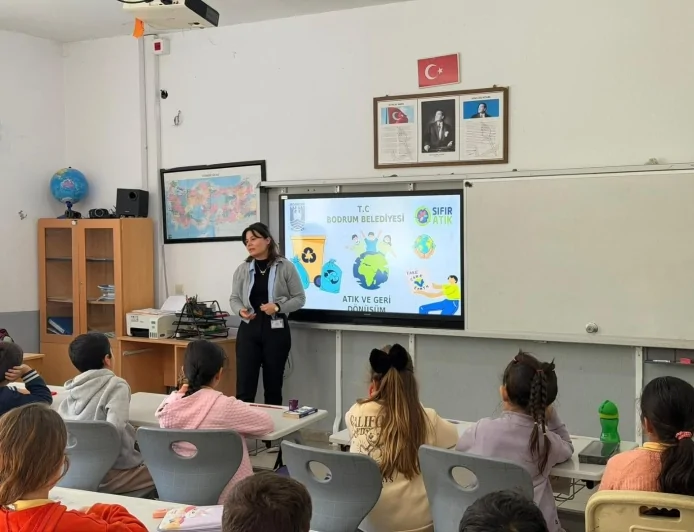Bodrum Belediyesi’nden Çocuklara Gelecek Mirası: 5 Bin Öğrenciye Sıfır Atık Eğitimi