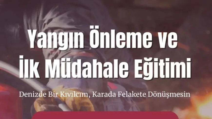 Bodrum'da Tekne Yangınlarına Karşı Dev Önlem! Denizciler İçin Hayati Eğitim Başlıyor