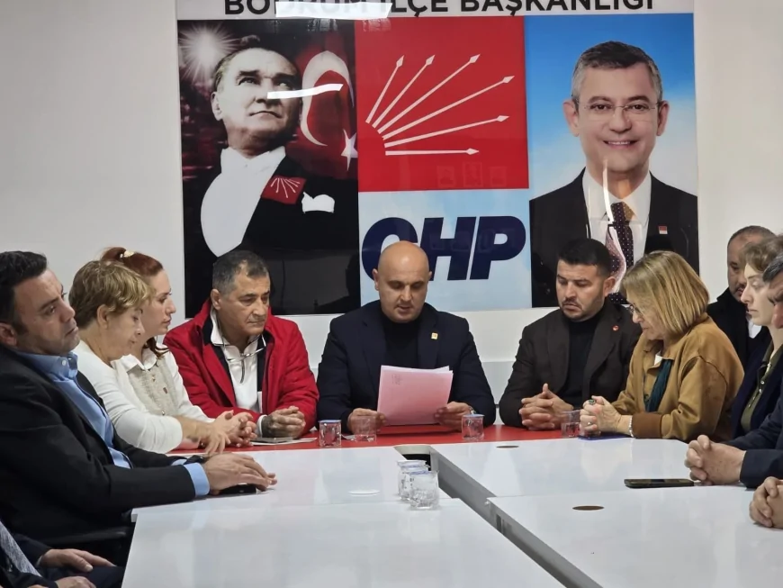 CHP Muğla Örgütlerinden 13 İlçede Eş Zamanlı Su Eylemi: Su Krizi Doğal Değil Siyasidir!