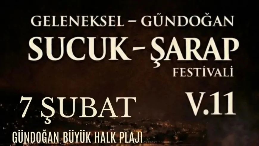 Bodrum’da Geleneksel Gündoğan Sucuk-Şarap Festivali Heyecanı: 7 Şubat’ta Dev Buluşma