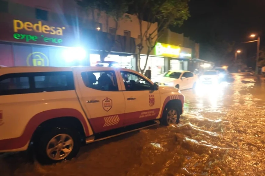 Bodrum’da Şiddetli Yağışlarla Mücadele: Belediye Ekipleri Afet Durumuna Karşı Teyakkuzda!