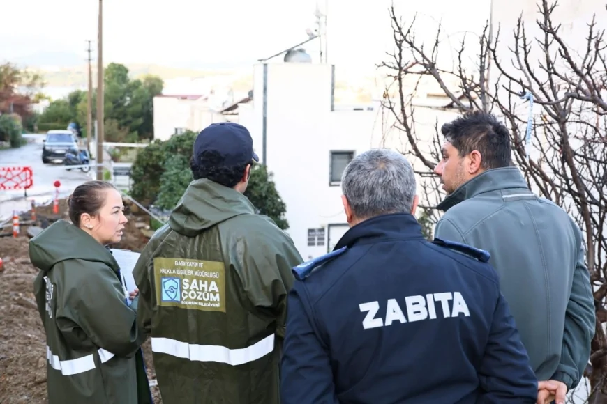 Bodrum’da Şiddetli Yağışlarla Mücadele: Belediye Ekipleri Afet Durumuna Karşı Teyakkuzda!
