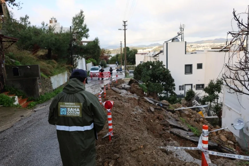 Bodrum’da Şiddetli Yağışlarla Mücadele: Belediye Ekipleri Afet Durumuna Karşı Teyakkuzda!