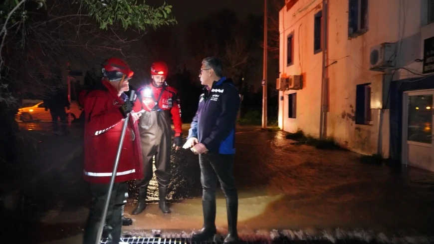 Muski Ekipleri Bodrum’da Teyakkuzdaydı: Genel Müdür Yılmaz Şengül Sahada İncelemelerde Bulundu