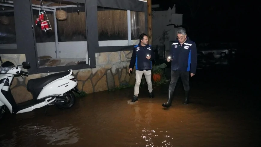 Muski Ekipleri Bodrum’da Teyakkuzdaydı: Genel Müdür Yılmaz Şengül Sahada İncelemelerde Bulundu