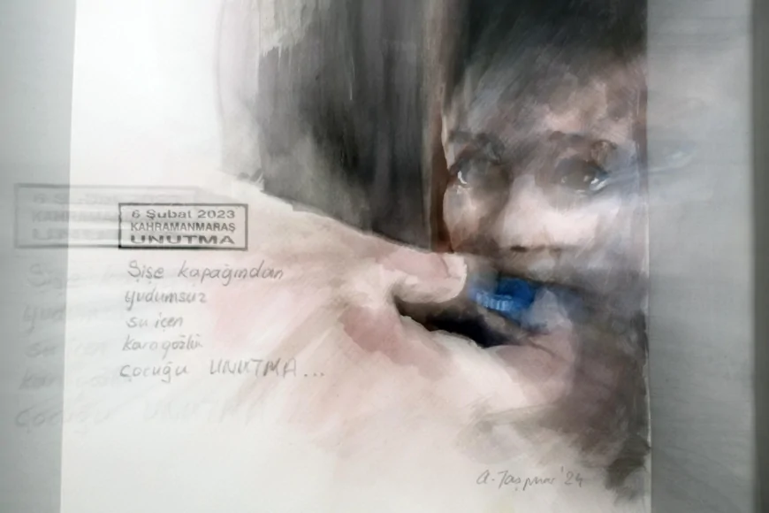 Kahramanmaraş Depreminin 3. Yılında Menteşe’de Anlamlı Sergi: “Unutma” Saat 04.17’de Açıldı