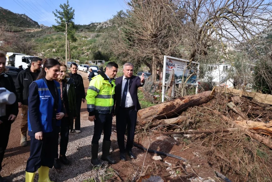 Marmaris’te Fırtına ve Sel Felaketi: Belediye Teyakkuzda, Acı Haber Yasa Boğdu!