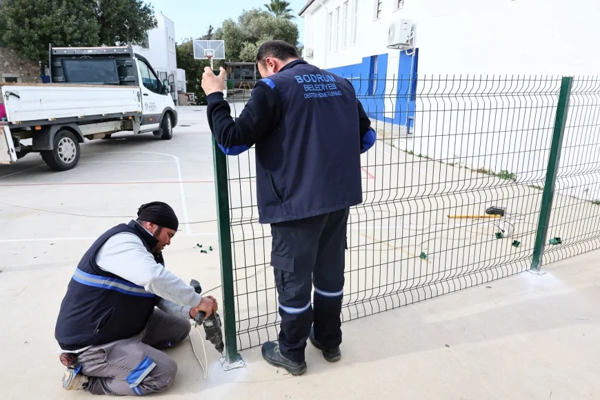 Bodrum Belediyesi’nden Eğitime Tam Destek: Okullar Yeni Döneme Pırıl Pırıl Hazırlandı