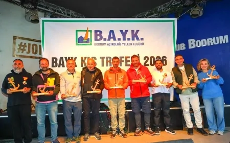 Bodrum Açıkdeniz Yelken Kulübü 2026 Kış Trofesi 3. Ayak Yarışları Tamamlandı