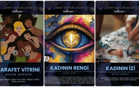 Midtown’da 8 Mart Heyecanı: "Zarafet Vitrini" Sergisi Sanatseverlerle Buluştu