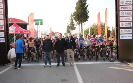 Dalaman’da Pedal Sesleri: Türkiye Kupası 2. Etap Yol Yarışları Başladı