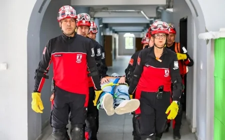 Bodrum’da Nefes Kesen Deprem Tatbikatı: Öğrenciler Afetlere Karşı Bilinçlendirildi