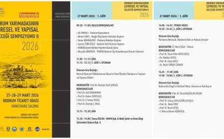 Bodrum’un Geleceği Masaya Yatırılıyor: Çevresel Ve Yapısal Gelecek Sempozyumu Başlıyor