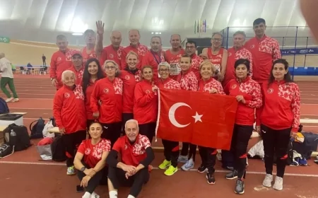 Slovenya’da Bodrum Rüzgarı Esti: Master Atletlerden 14 Madalya Ve 5 Balkan Rekoru