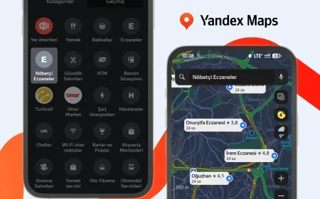 Yandex Maps’ten Türkiye’ye Özel Yenilik: Nöbetçi Eczaneler Artık Tek Tıkla Elinizin Altında