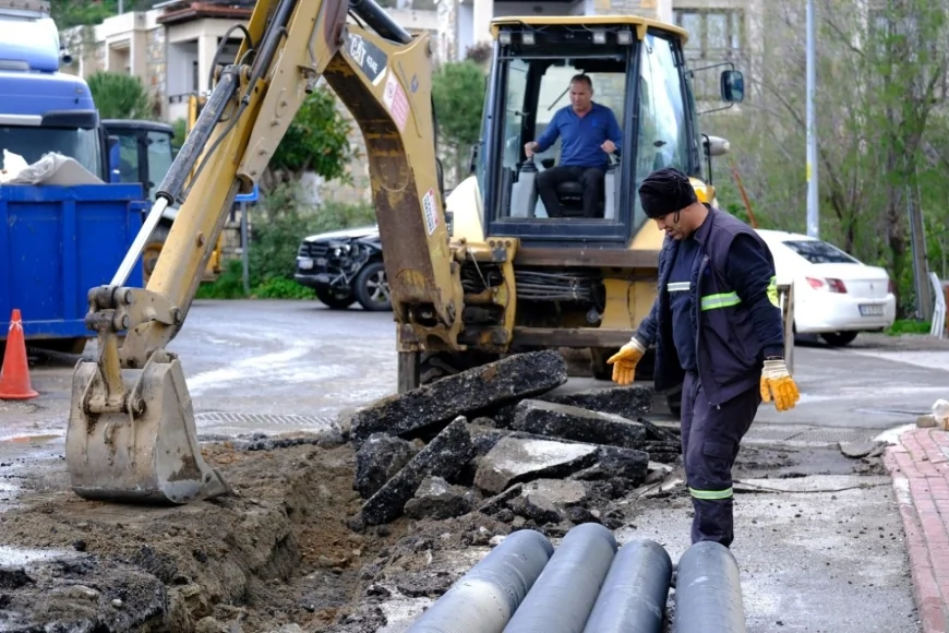 Bodrum’da Altyapısı Tamamlanan Bölgelerde Üstyapı Seferberliği: Yollar Yenileniyor