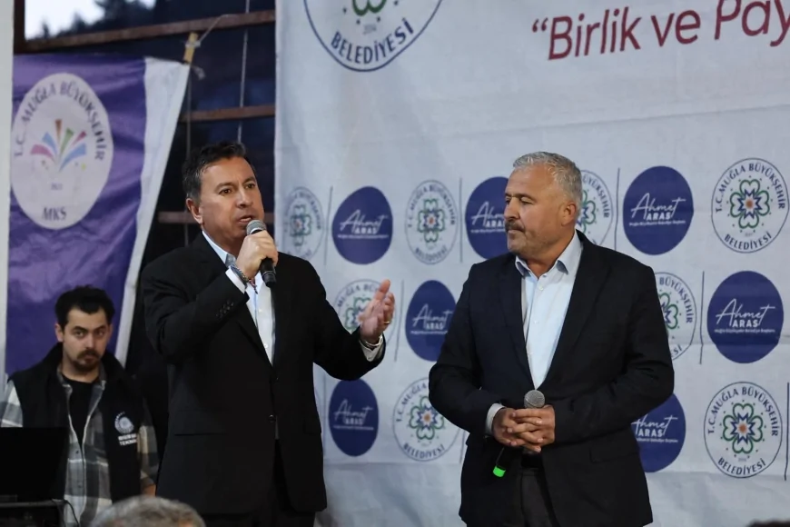 Kavaklıdere’de Birlik Ve Beraberlik Sofrası: Başkan Ahmet Aras Vatandaşlarla Buluştu