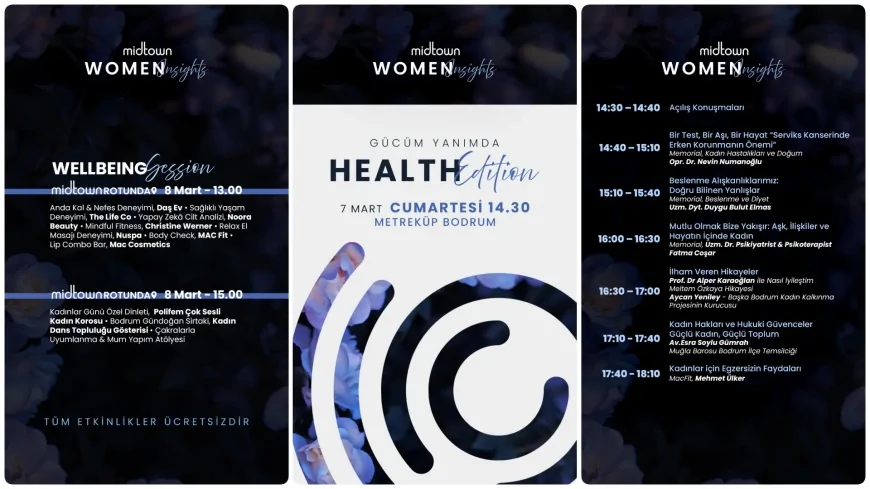 Midtown Women Insights 2026 Başladı: 8 Mart Dünya Kadınlar Günü’ne Özel Dev Program