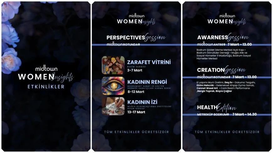Midtown Women Insights 2026 Başladı: 8 Mart Dünya Kadınlar Günü’ne Özel Dev Program