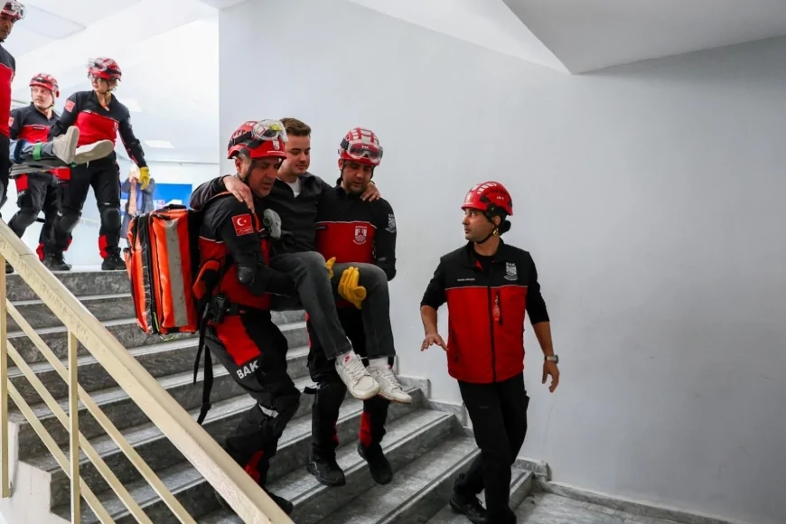 Bodrum’da Nefes Kesen Deprem Tatbikatı: Öğrenciler Afetlere Karşı Bilinçlendirildi