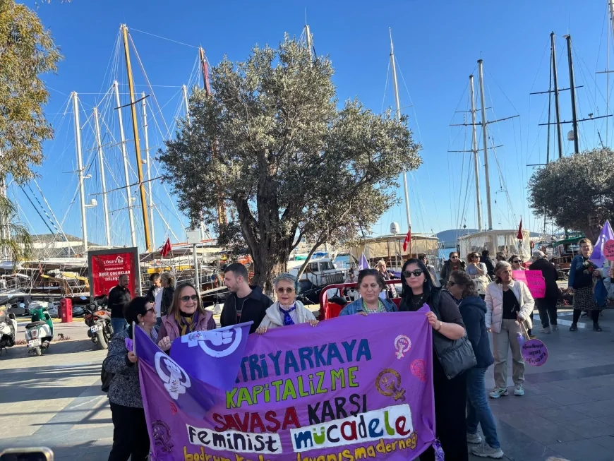 Bodrum Kadın Dayanışma Derneği’nden 8 Mart Bildirisi: Şiddetinize Ve Savaşlarınıza Boyun Eğmeyeceğiz