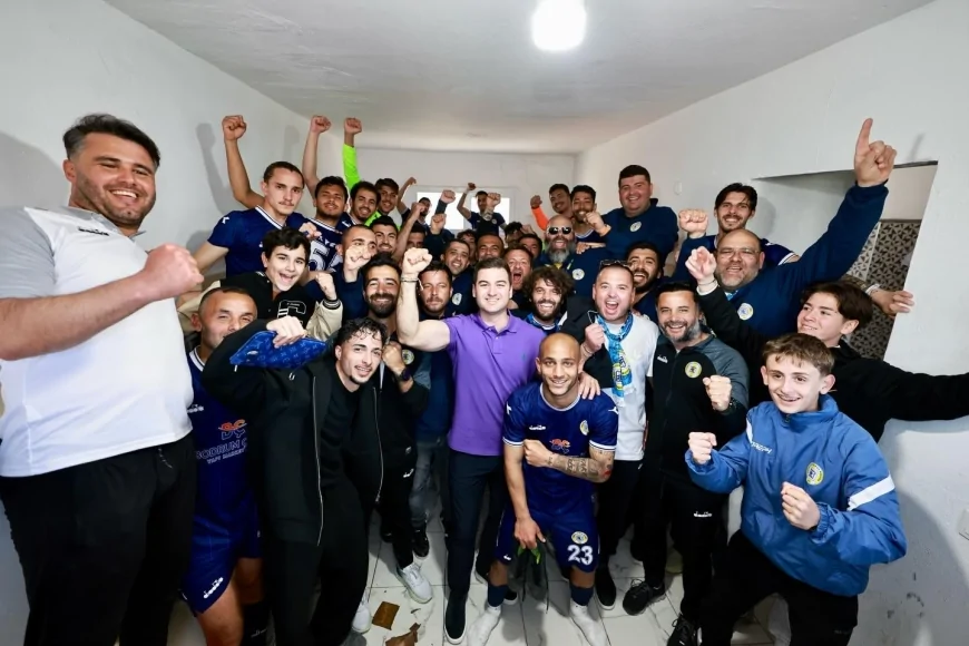 Başkan Tamer Mandalinci'den Turgutreisspor’a Şampiyonluk Yolunda Tam Destek