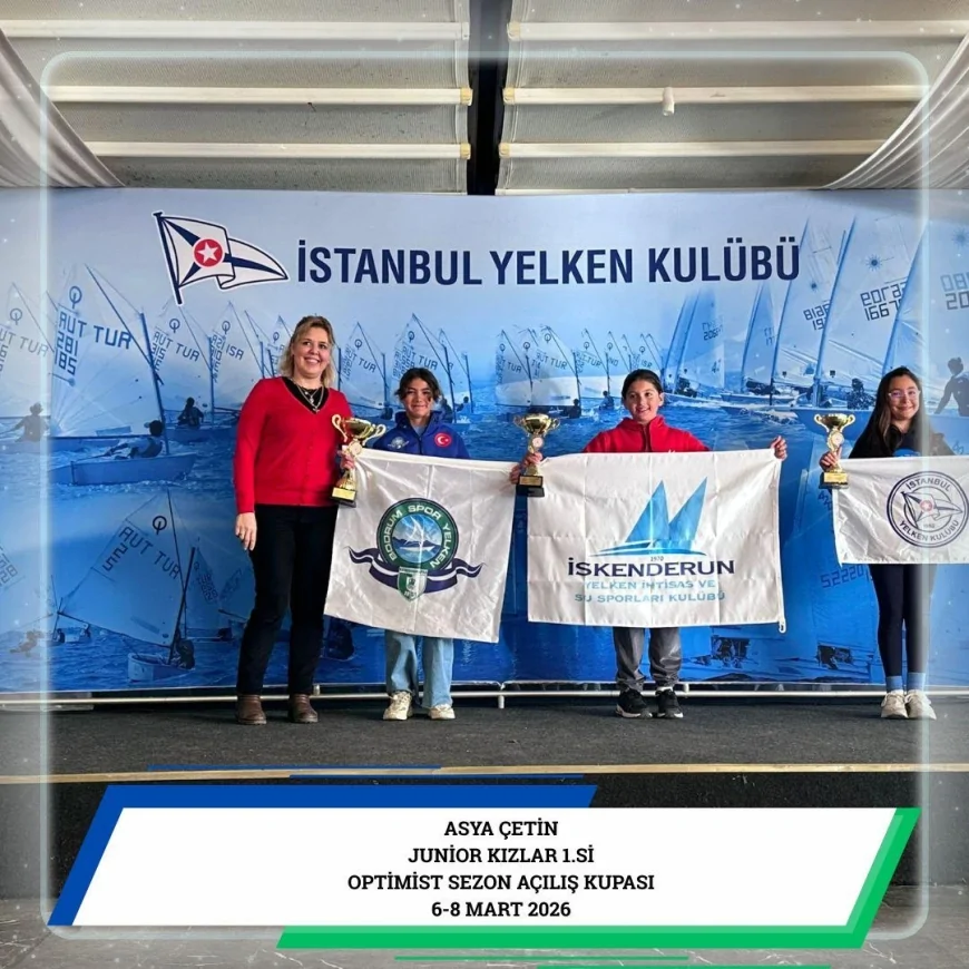 Bodrumlu Yelken Sporcularından İstanbul’da Büyük Başarı: Sezon Açılış Kupası’na Damga Vurdular