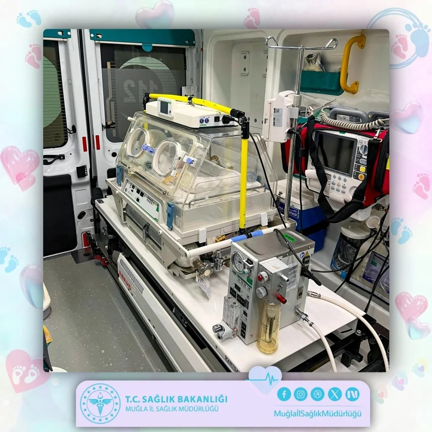 Muğla'da Bebekler İçin Hayati Dokunuş: Ambulansta Kesintisiz Fototerapi Dönemi Başladı