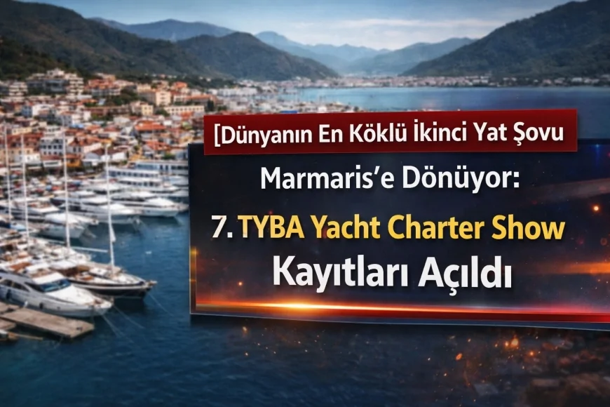 Dünyanın En Köklü İkinci Yat Şovu Marmaris’e Dönüyor: 7. TYBA Yacht Charter Show Kayıtları Açıldı