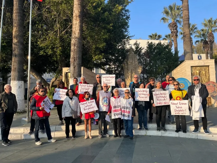 Bodrum Emek Ve Demokrasi Güçleri’nden Mehmet Türkmen Tepkisi: Sendikal Faaliyet Suç Değildir