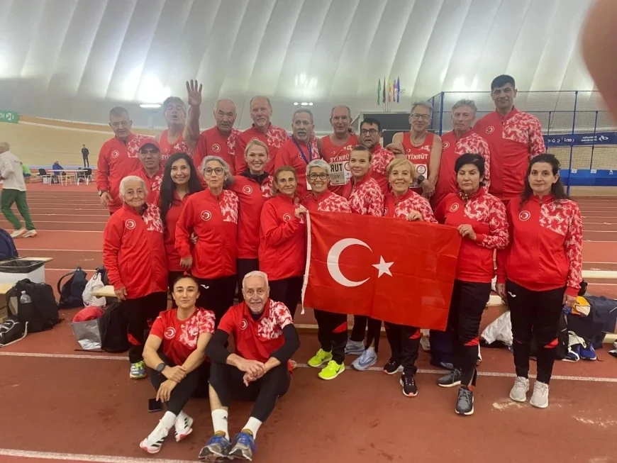 Slovenya’da Bodrum Rüzgarı Esti: Master Atletlerden 14 Madalya Ve 5 Balkan Rekoru