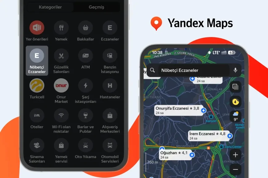 Yandex Maps’ten Türkiye’ye Özel Yenilik: Nöbetçi Eczaneler Artık Tek Tıkla Elinizin Altında